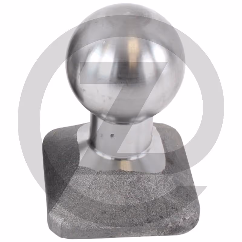 Boule - avec tenon carré, - 45 mm