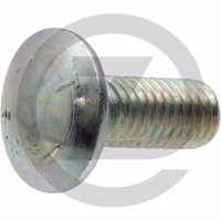 Boulon à tête bombée - M8 x 20