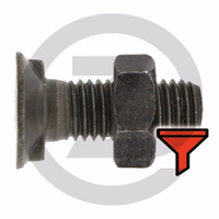 Boulon de charrue 12x85
