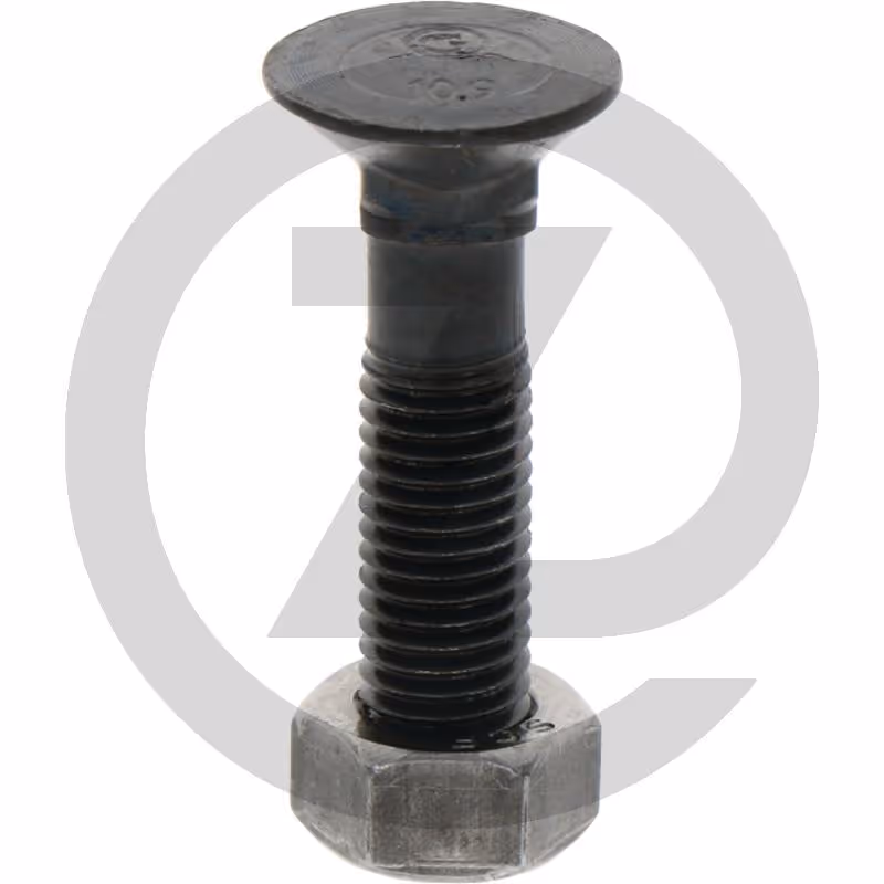 Boulon de charrue M12x55