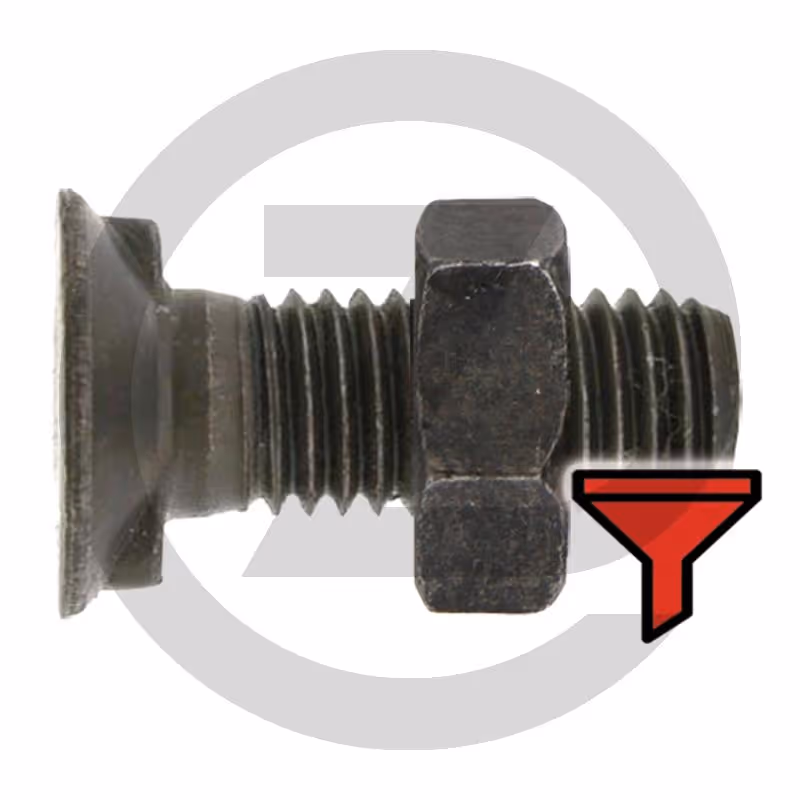 Boulon de charrue M14x80-DIN608-12.9