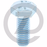 Boulon hexagonal - M8 x 20 DIN 933 VA