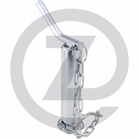 Broche, avec chainette et goupille - cat. 2