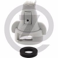 Buse à injection double jet plat 120°/90