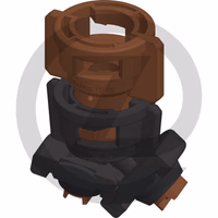 Buse TurboDrop® TD-ADF standard 110-05, en plastique