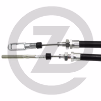 Câble de commande d'embrayage - prise de force