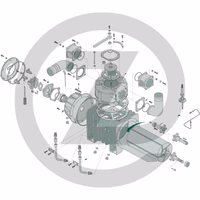 Câble - soupape à injection d'air 1/2"