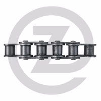 Chaine simple à rouleaux