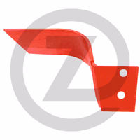 Coutre aileron - droite, - boulonnerie incluse