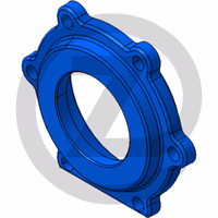 Couvercle de fermeture avec trou