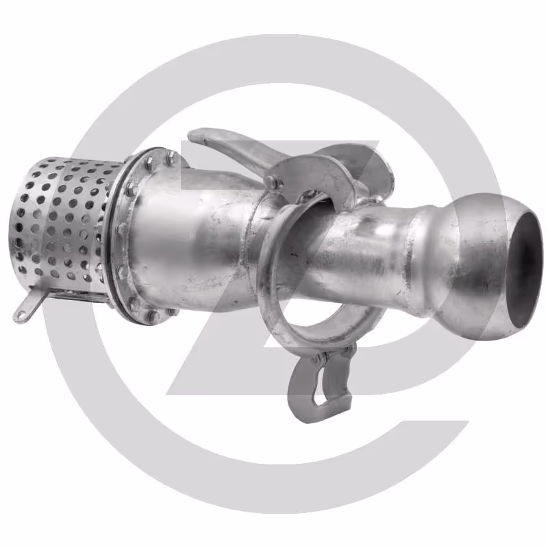 Crépine avec raccord femelle et limiteur