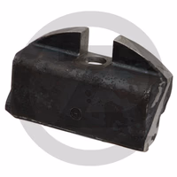 Crochet de fourche - • supérieur - • pour dent de palette - • ISO/FEM 3 - • largeur 120 mm