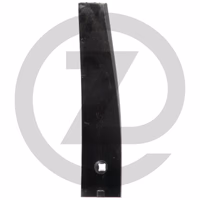 Déflecteur - droite, vrillé