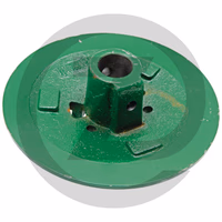 Demi-poulie - variateur de soufflerie, - inférieur