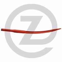 Dent de chargeur frontal - incurvée