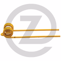 Dent de faneuse droite