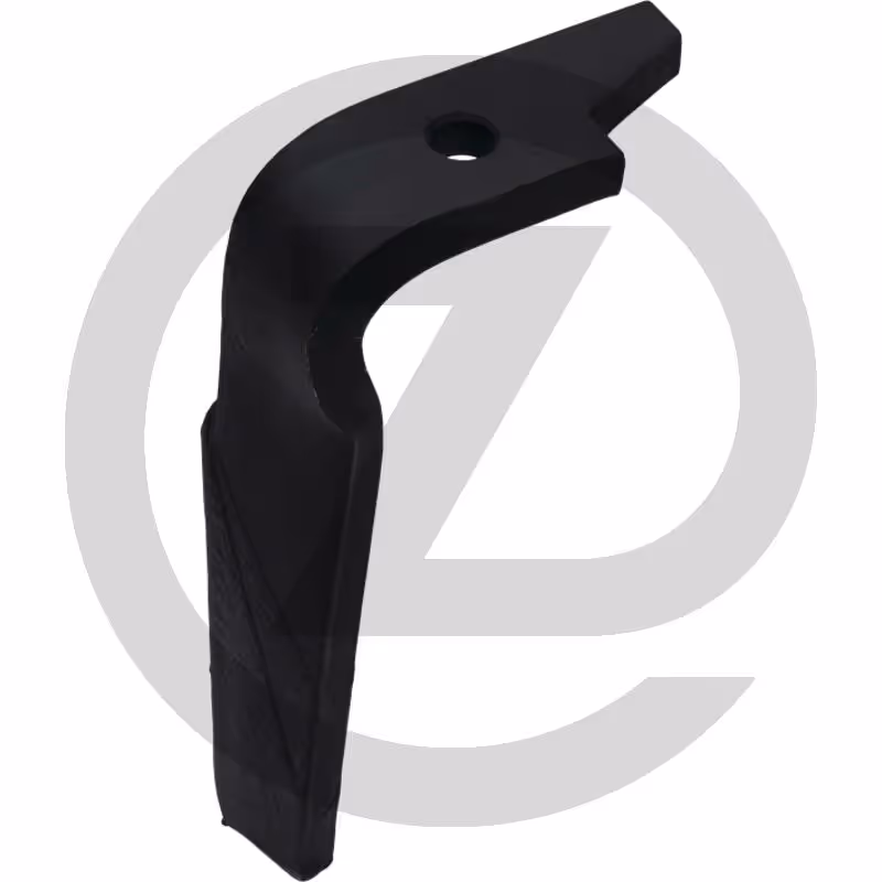 Dent de herse rotative - droite, à revêtement - 290 x 59 x 18 mm