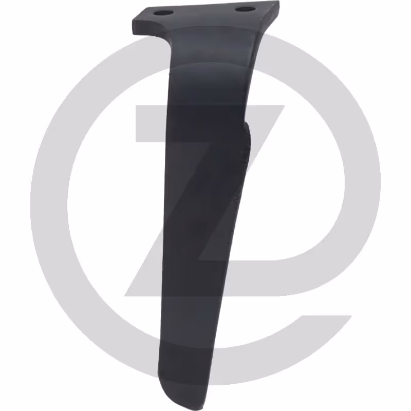 Dent de herse rotative - gauche, à revêtement - 350 x 110 x 14 mm