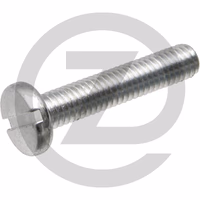 DIN 85 4.8 M6 x 10 VZ, vendues par 200