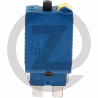 Disjoncteur automatique, standard - 48 V max. / 20 A | jaune | manuel