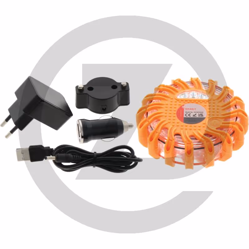 Dispositif à flash à LED - orange