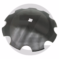 Disque bombé - crénelé, Ø 350 x 4 mm