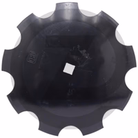 Disque bombé - dentelé