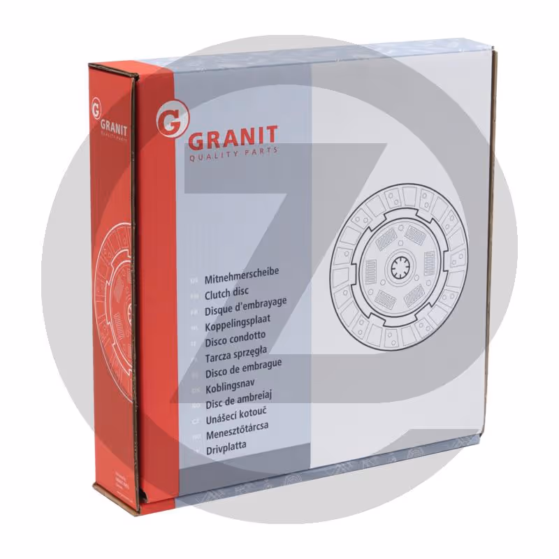 Disque d'embrayage 295 - organique - avec amortisseur de torsions