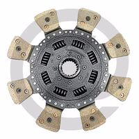 Disque d'embrayage 330 - métal fritté - avec amortisseur de torsions