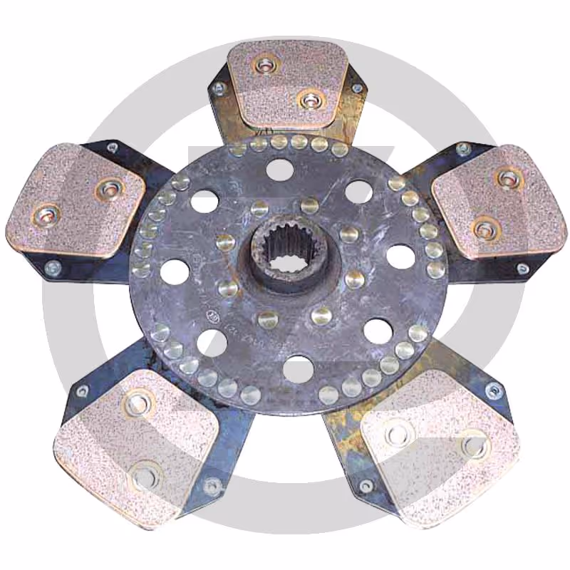 Disque d'embrayage 330 - métal fritté - rigide