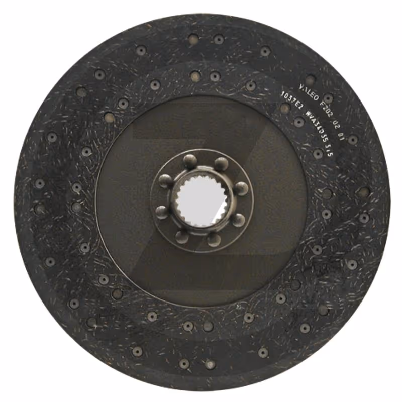 Disque d'embrayage 350 - organique - rigide