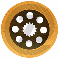 Disque de frein - Ø extérieur 342,8 mm - Ø intérieur 70,2 mm - épaisseur 7,9 mm