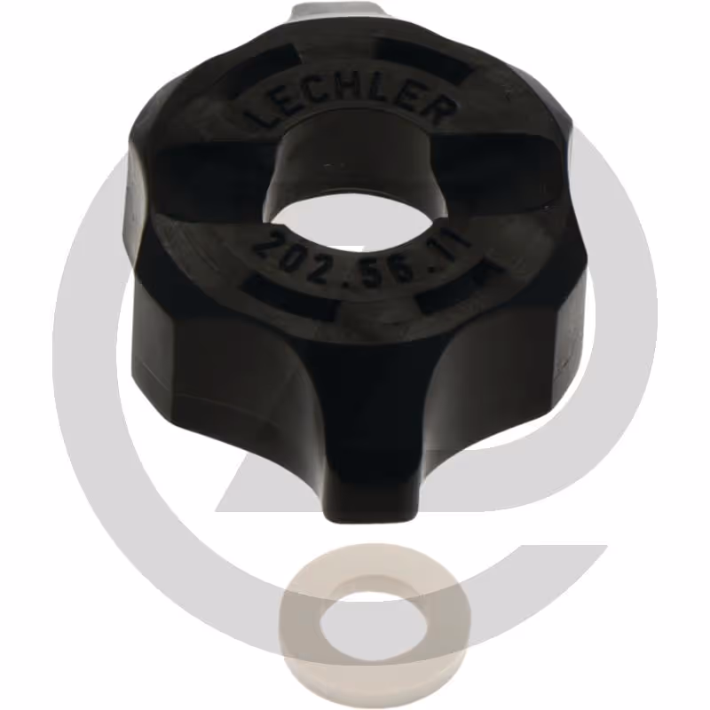 Écrou baïonnette - alésage rond - pour buse Ø 11,9 mm
