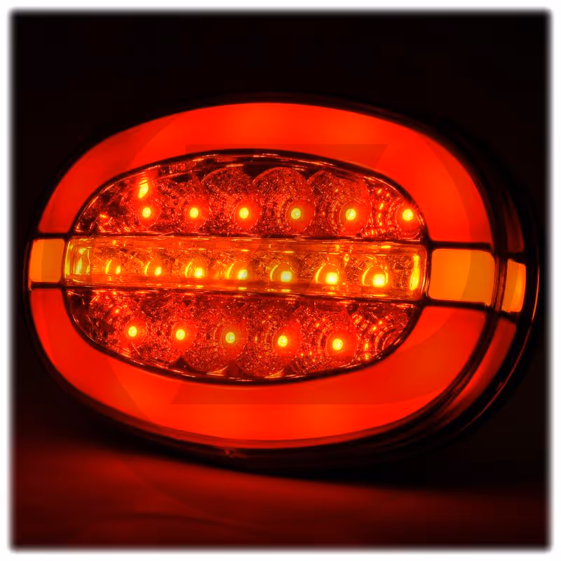 Feu arrière à LED - gauche / droit - fonction de clignotement dynamique incluse