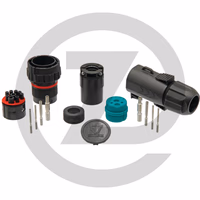 Fiche ISOBUS (IBIC) 12 V - 6 mm², 9 pôles