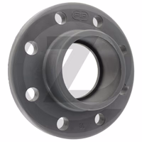 Flasque à coller, en PVC dur