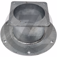 Flasque - carrée sur rond