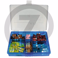 Fusibles à fiches plates, standard - 12 V max. / 3 - 20 A | assortiment de 75 pièces
