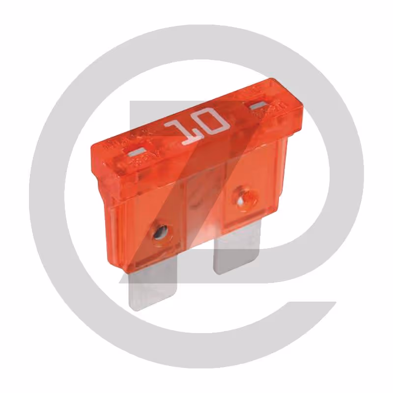 Fusibles à fiches plates, standard - 32 V max. / 10 A | rouge | VPE 50