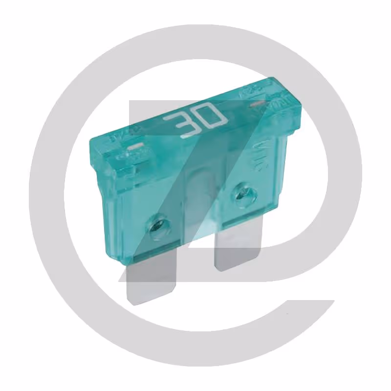 Fusibles à fiches plates, standard - 32 V max. / 30 A | vert | VPE 50