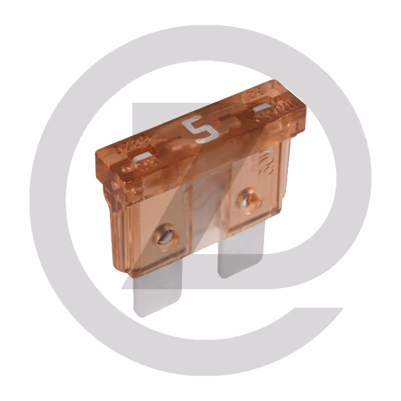 Fusibles à fiches plates, standard - 32 V max. / 5 A | brun clair | VPE 50