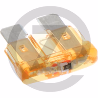 Fusibles à fiches plates, standard, avec - 32 V max. / 5 A | brun clair | VPE 10