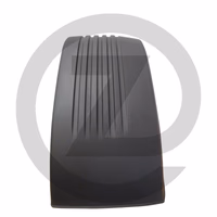 Garde-boue - Aile demi-cercle | plastique | carré-rond | pour remorque de voiture | sans support