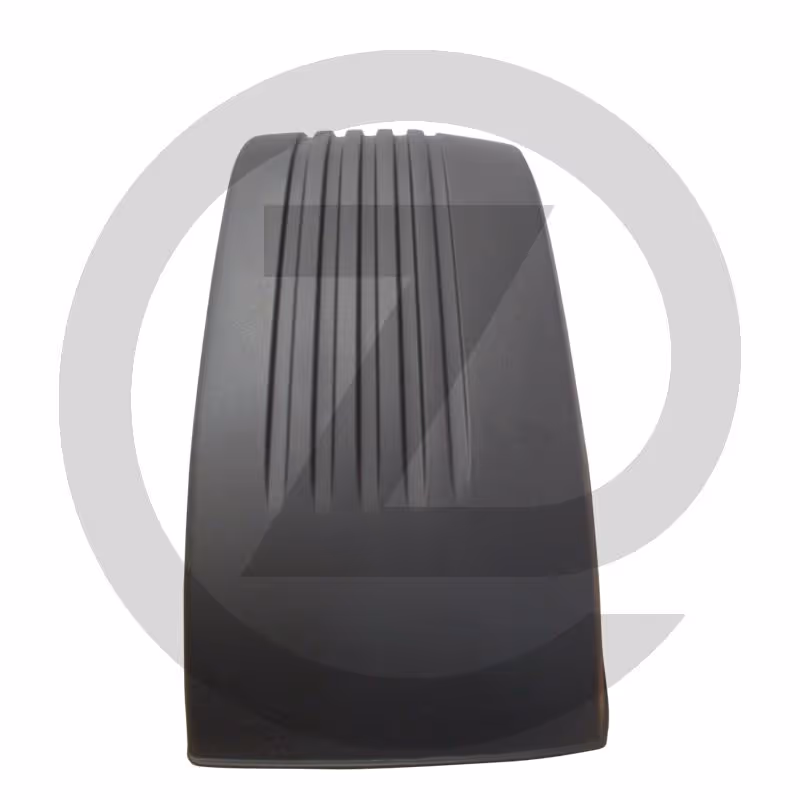 Garde-boue - Aile demi-cercle | plastique | carré-rond | pour remorque de voiture | sans support