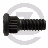 Goujon de roue avec épaulement