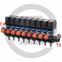Goupe de soupapes de distributeur - électrique, pour 9 sections