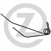 Griffe de semoir - droite, Ø 10 mm