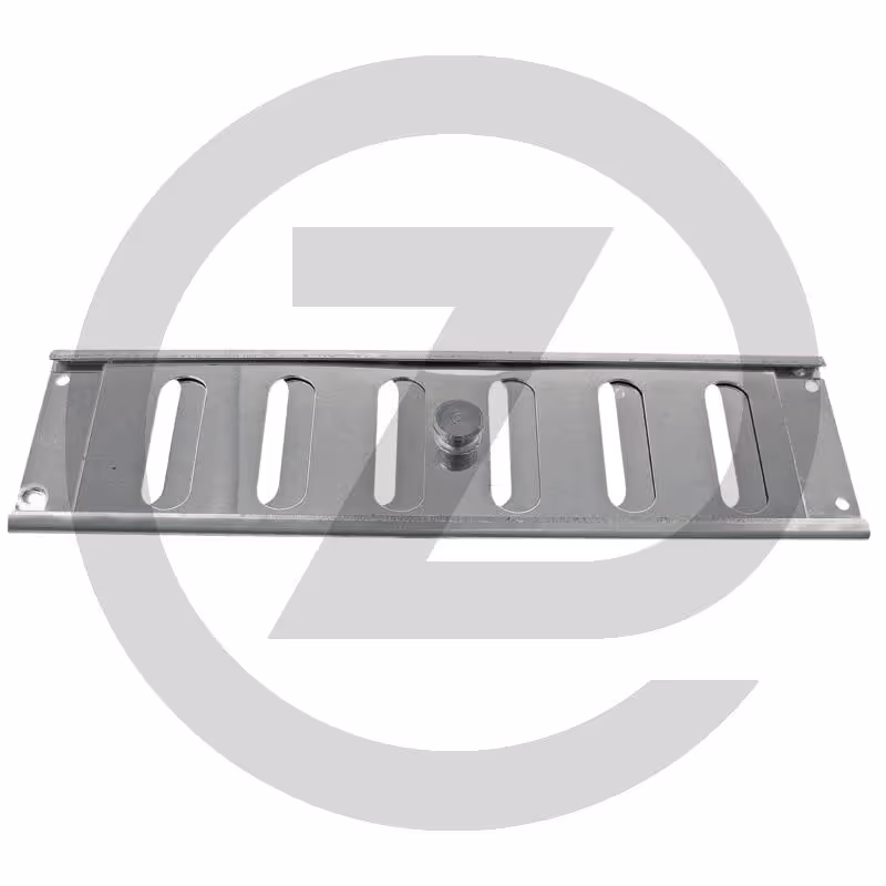 Grille d'aération - en aluminium laminé blanc