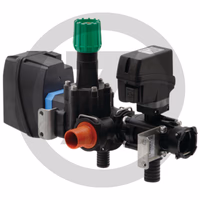 Groupe électrovanne - soupape proportionnelle électrique et raccord à agrafe T5" - pour ordinateur DELTA et BRAVO