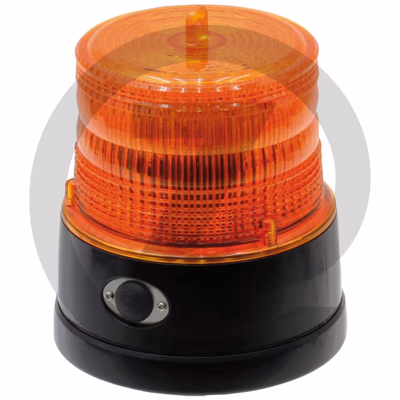 Gyrophare à LED - 12 / 24 V, fixation magnétique